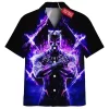 Black Panther Hawaiian Shirt, Wakanda Forever Hawaiian Shirt, Marvel Comics Hawaiian Shirt