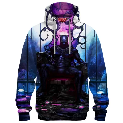 Black Panther Hoodie, King of Wakanda Hoodie, Marvel Comics Hoodie