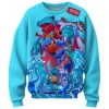 Pokemon Blastoise Legacy Sweatshirt, Surge of the Sea Sweatshirt, Anime Sweatshirt