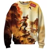 Pokemon Lucario Sweatshirt, Pokemon Aura Vanguard Sweatshirt, Anime Sweatshirt