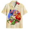 Pokemon Kalos Legends Hawaiian Shirt, The Triad Awakens Hawaiian Shirt, Anime Hawaiian Shirt