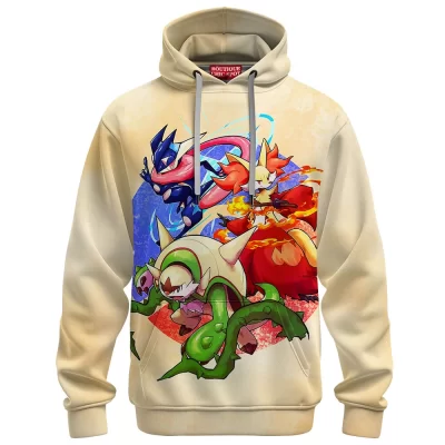 Pokemon Kalos Legends Hoodie, The Triad Awakens Hoodie, Anime Hoodie