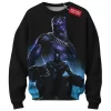 Black Panther Sweatshirt, Shadow of Wakanda Sweatshirt, Marvel Comics Sweatshirt