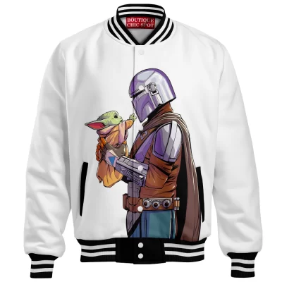 Star Wars Baseball Jacket, Star Wars Baseball Jacket, Sci Fi Baseball Jacket