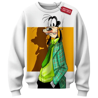 Goofy Noir Sweatshirt, Smoke and Elegance Sweatshirt, Disney Sweatshirt