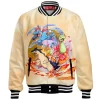 Pokemon Johto Starters Baseball Jacket, Rise of the Starters Baseball Jacket, Anime Baseball Jacket