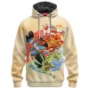 Pokemon Hoenn Starters Fleece Hoodie, The Starter Bonds Fleece Hoodie, Anime Fleece Hoodie
