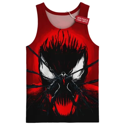 Venom Tank Top, Symbiote of Chaos Tank Top, Marvel Comics Tank Top