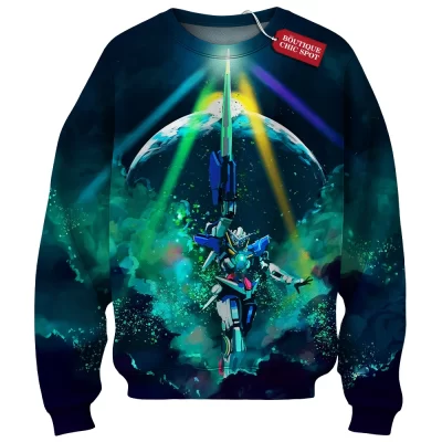 Mobile Suit Gundam Sweatshirt, Sword of the Universe Sweatshirt, Anime Sweatshirt