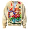 Pokemon Kanto Starters Sweatshirt, Legendary Trio Sweatshirt, Anime Sweatshirt