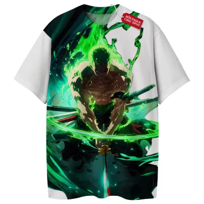 One Piece Zoro Shirt, Sword of the Demon Aura Shirt, Anime Shirt