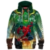 Spider-Man vs Doctor Doom Hoodie, City Showdown Hoodie, Marvel Comics Hoodie