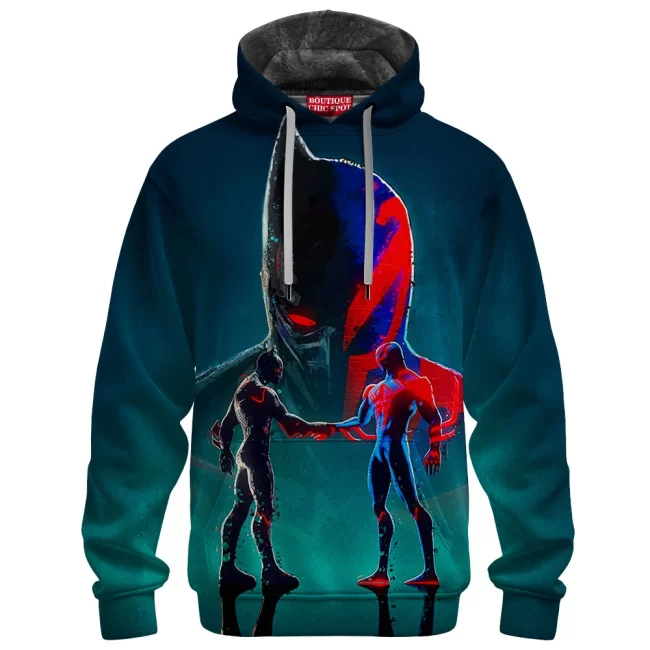 Spider-Man Fleece Hoodie, Pact of Shadows Fleece Hoodie, Marvel Comics Fleece Hoodie