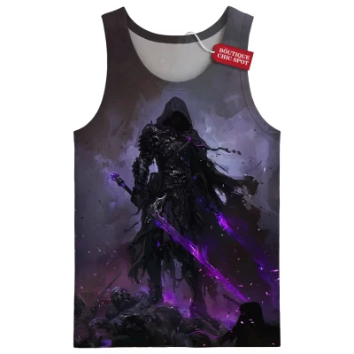 Fallen Souls Tank Top, The Shadow Reaper Tank Top, Game Tank Top