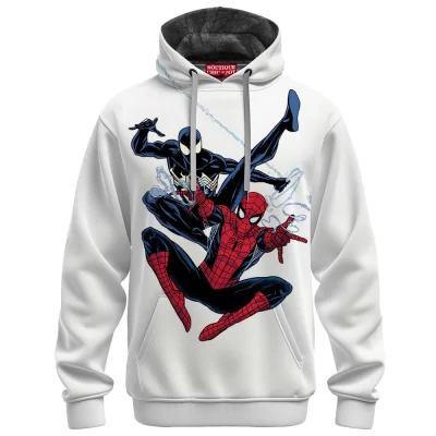 Spider-Man Fleece Hoodie, Dual Destiny Fleece Hoodie, Marvel Comics Fleece Hoodie