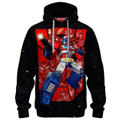 Optimus Prime Hoodie, Rise of the Autobots Hoodie, Sci Fi Hoodie