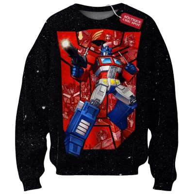 Optimus Prime Sweatshirt, Rise of the Autobots Sweatshirt, Sci Fi Sweatshirt