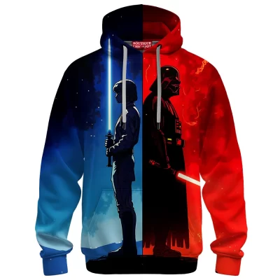 Star Wars Hoodie, Light vs Dark Hoodie, Sci Fi Hoodie
