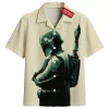 Star Wars Hawaiian Shirt, The Silent Hunter Hawaiian Shirt, Sci Fi Hawaiian Shirt