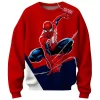 Spider-Man Sweatshirt, Hero in Red Sweatshirt, Marvel Comics Sweatshirt