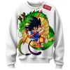 Kid Goku vs Eternal Dragon Sweatshirt, Dragon Ball Origins Sweatshirt, Anime Sweatshirt