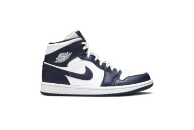 Air Jordan 1 Mid 'Obsidian' – Iconic Sneaker – 554724-174