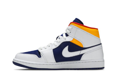 Air Jordan 1 Mid 'White Deep Royal Blue' – Iconic Sneaker – E553558-500 9 168207253176ffcd2b59