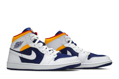 Air Jordan 1 Mid 'White Deep Royal Blue' – Iconic Sneaker – E553558-500 13 16820725338856c5131f