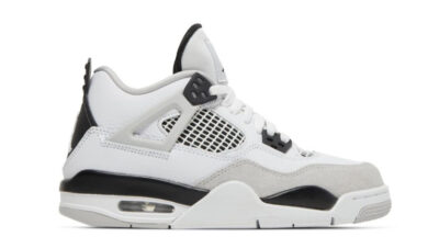 Air Jordan 4 Retro GS 'Military Black' 408452-111 Lifestyle Sneakers