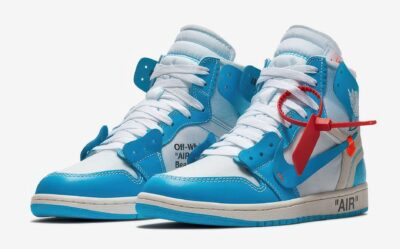 Off-White x Air Jordan 1 UNC Sneaker 2018 Edition AQ0818-148