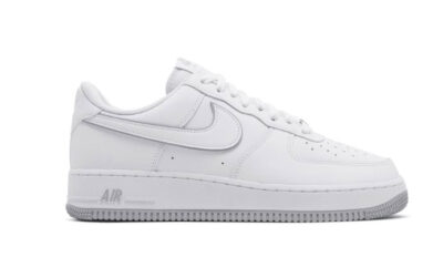 Air Force 1 '07 'White Wolf Grey' DV0788-100 Basketball Sneakers