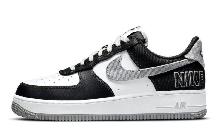 Air Force 1 EMB Black Silver – Comfortable Running Shoes – CT2301-001 1 air force 1 emb black silver ct2301 001 vgnht