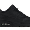 Air Max 90 Leather 'Black' 302519-001 Running Sneakers