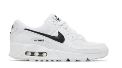 Air Max 90 'White Black' DH8010-101 Fashion Sneaker