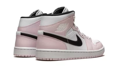 jordan wmns air jordan 1 mid barely rose 3
