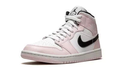 jordan wmns air jordan 1 mid barely rose 4