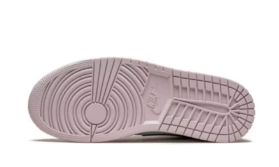 jordan wmns air jordan 1 mid barely rose 5