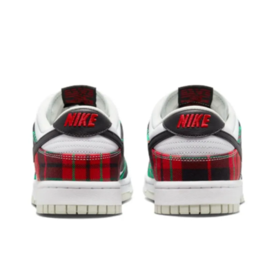 Dunk Low Tartan Plaid - DV0827-100 Skate Sneakers 10 k217