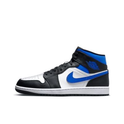 Air Jordan 1 Mid 'Racer Blue' – Iconic Sneaker – 554724-140