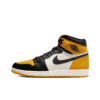 Air Jordan 1 Retro High OG 'Yellow Toe' 555088-711 Skate Sneakers