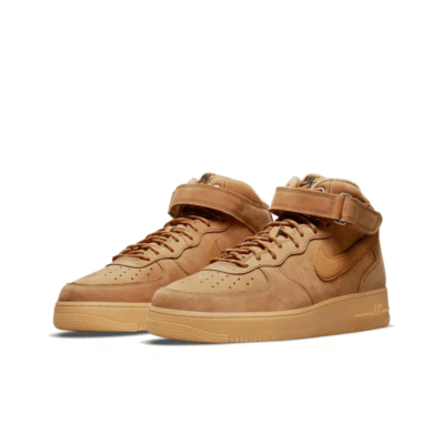 Air Force 1 Mid Wheat DJ9158-200 Special-edition Sneakers 10 resize w 800 3 614