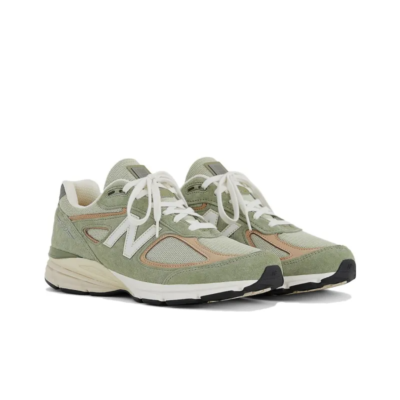 New Balance 990v4 MiUSA Teddy Santis Olive Incense Running Shoes U990GT4 6 w168