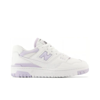 New Balance 550 White Lilac Bbw550bv Running Sneakers