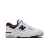 New Balance 550 White Navy Nb Burgundy Bb550ncd Running Sneakers